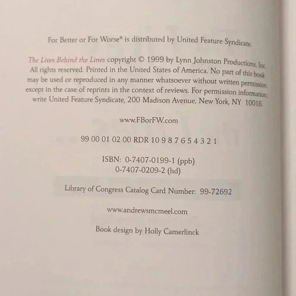 The Lives Behind the Lines:20 years of For  Better or for Worse - Picture 3 of 3